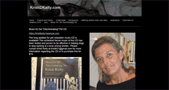 Desktop Screenshot of kristidkelty.com